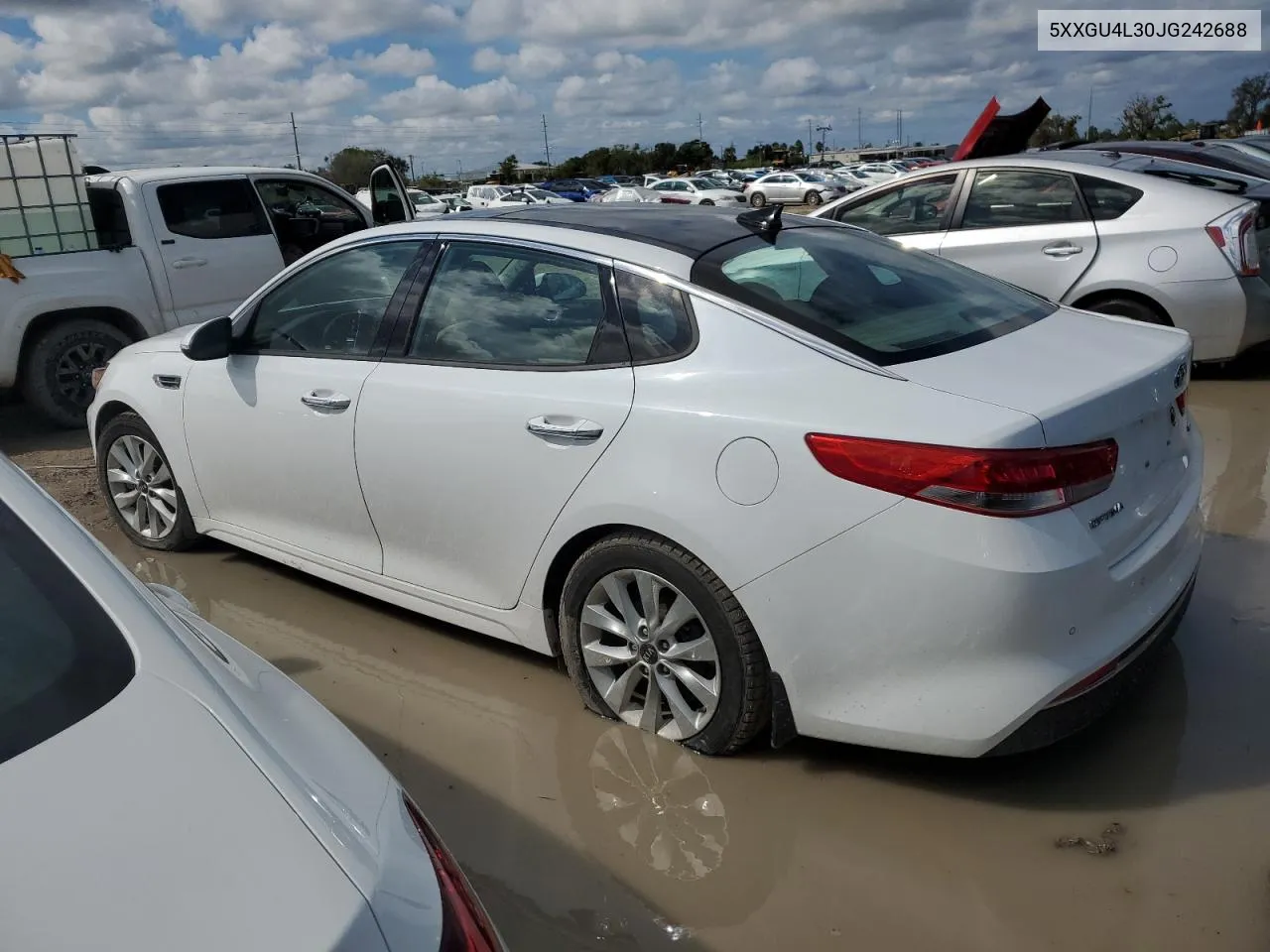 5XXGU4L30JG242688 2018 Kia Optima Ex