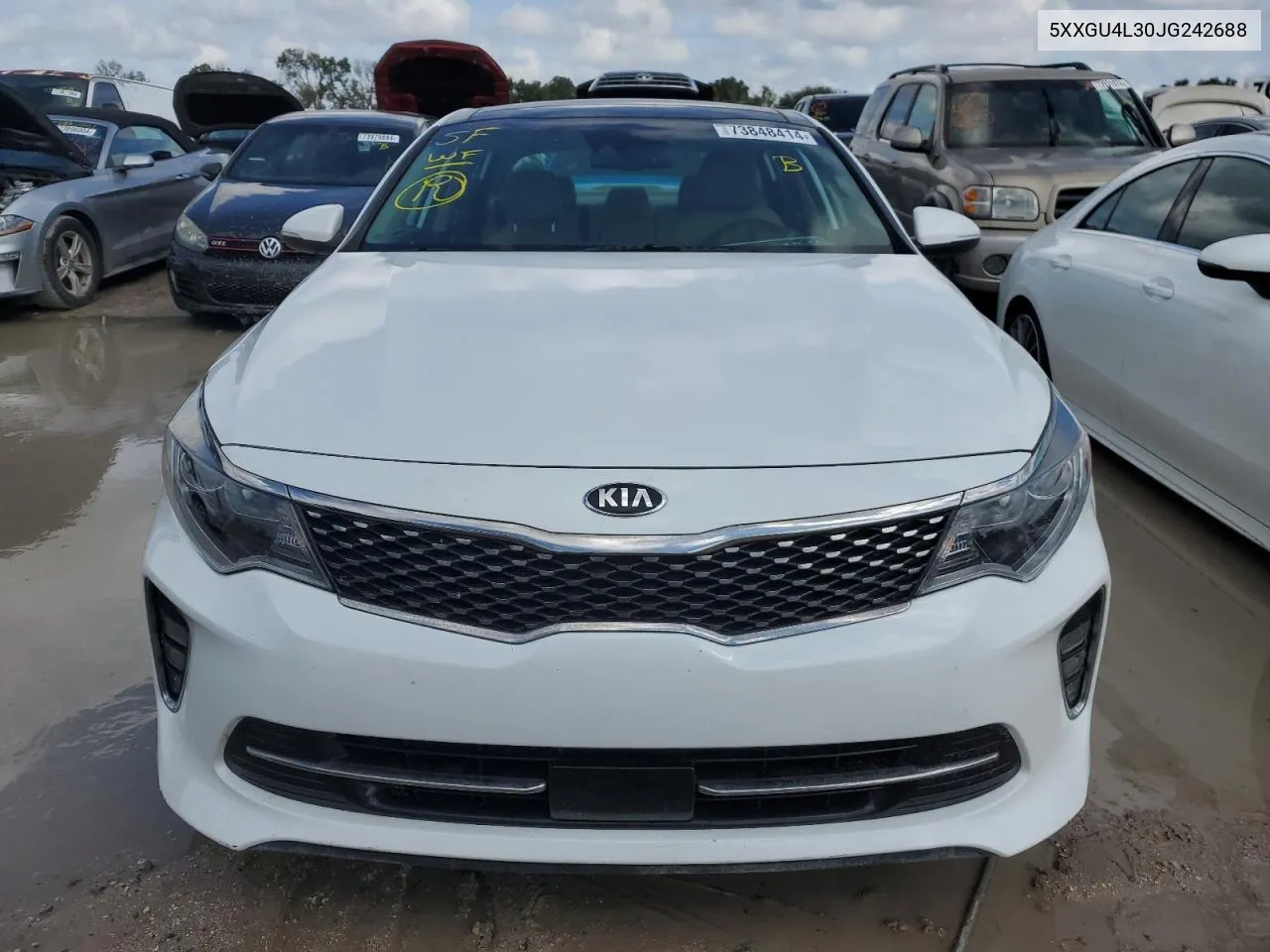 5XXGU4L30JG242688 2018 Kia Optima Ex