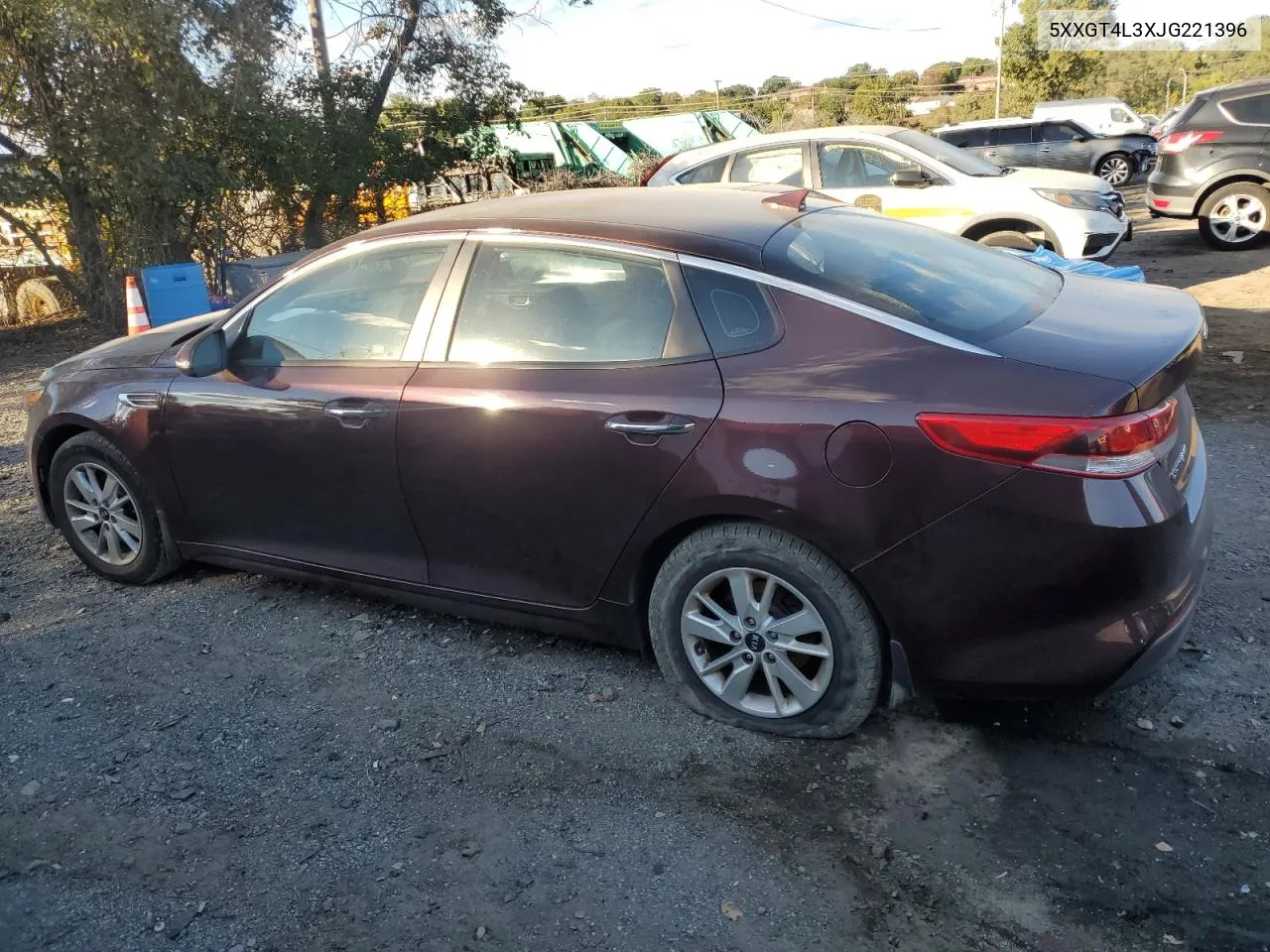 5XXGT4L3XJG221396 2018 Kia Optima Lx