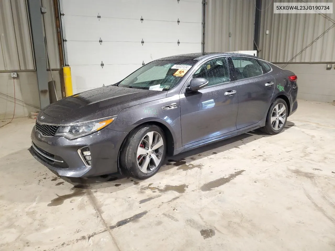 5XXGW4L23JG190734 2018 Kia Optima Sx