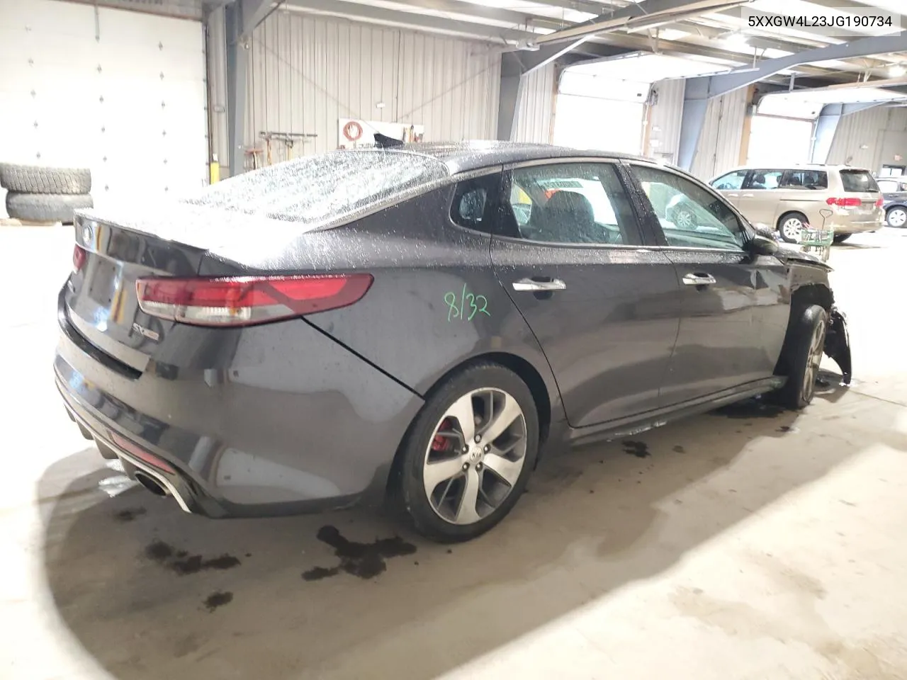 5XXGW4L23JG190734 2018 Kia Optima Sx