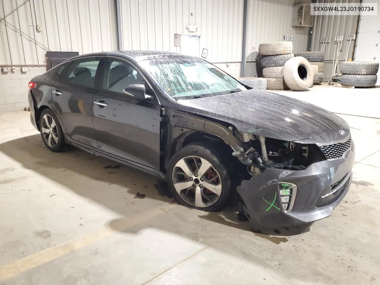 2018 Kia Optima Sx VIN: 5XXGW4L23JG190734 Lot: 74003124