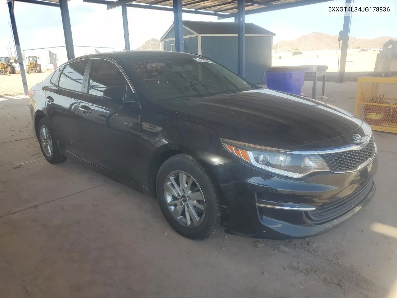 2018 Kia Optima Lx VIN: 5XXGT4L34JG178836 Lot: 74110554