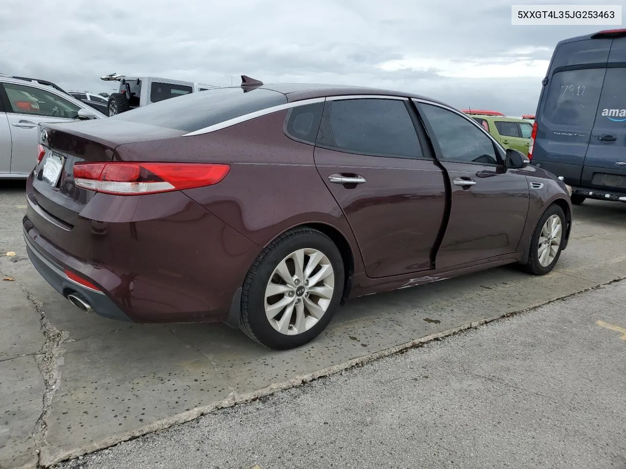 2018 Kia Optima Lx VIN: 5XXGT4L35JG253463 Lot: 74145594