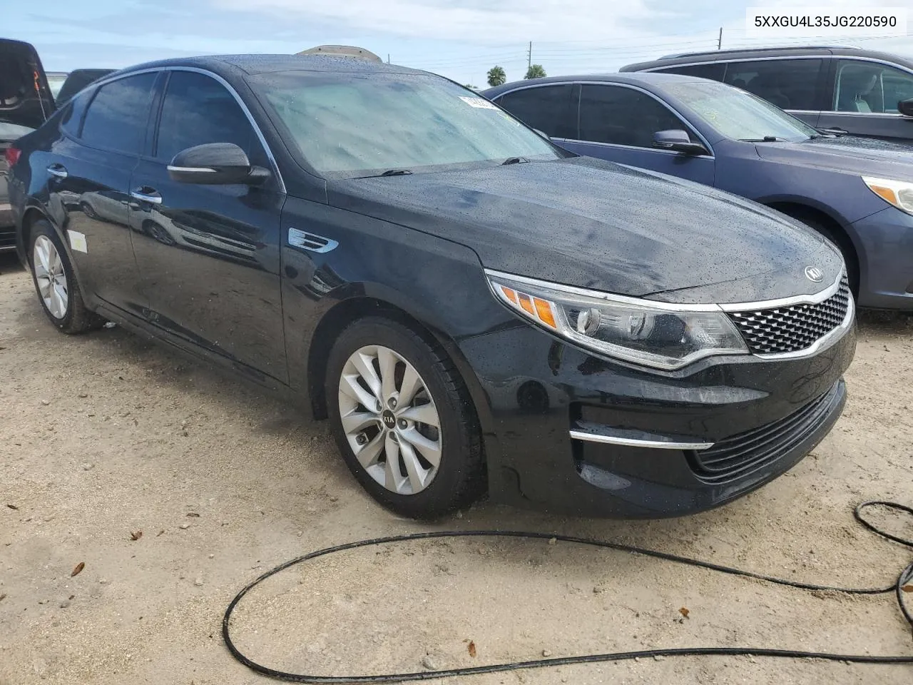 2018 Kia Optima Ex VIN: 5XXGU4L35JG220590 Lot: 74292104