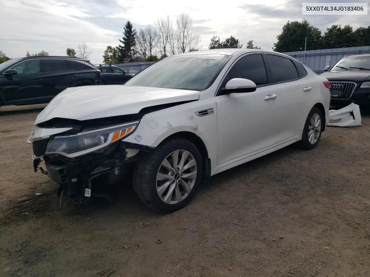 2018 Kia Optima Lx VIN: 5XXGT4L34JG183406 Lot: 74393644