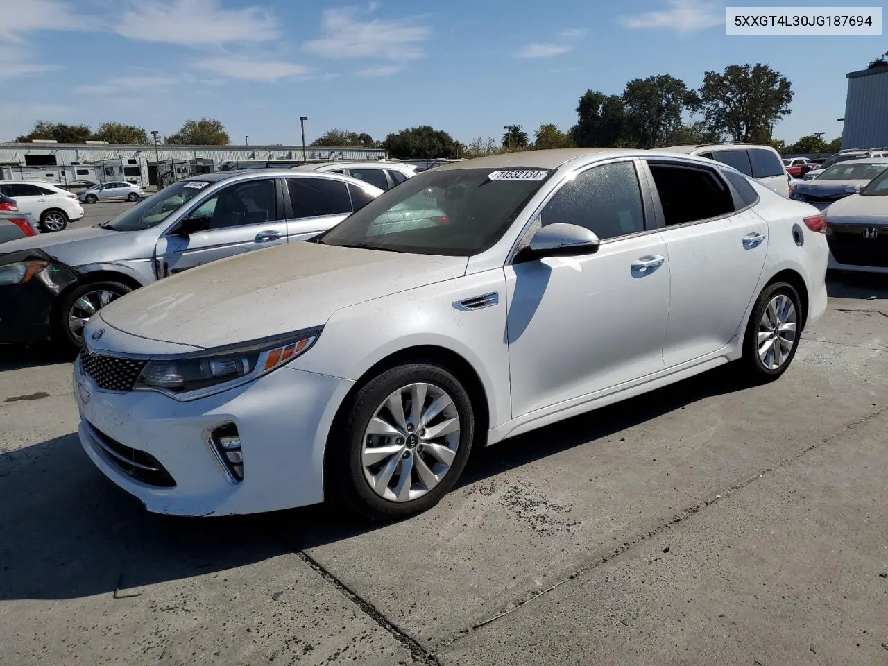 5XXGT4L30JG187694 2018 Kia Optima Lx