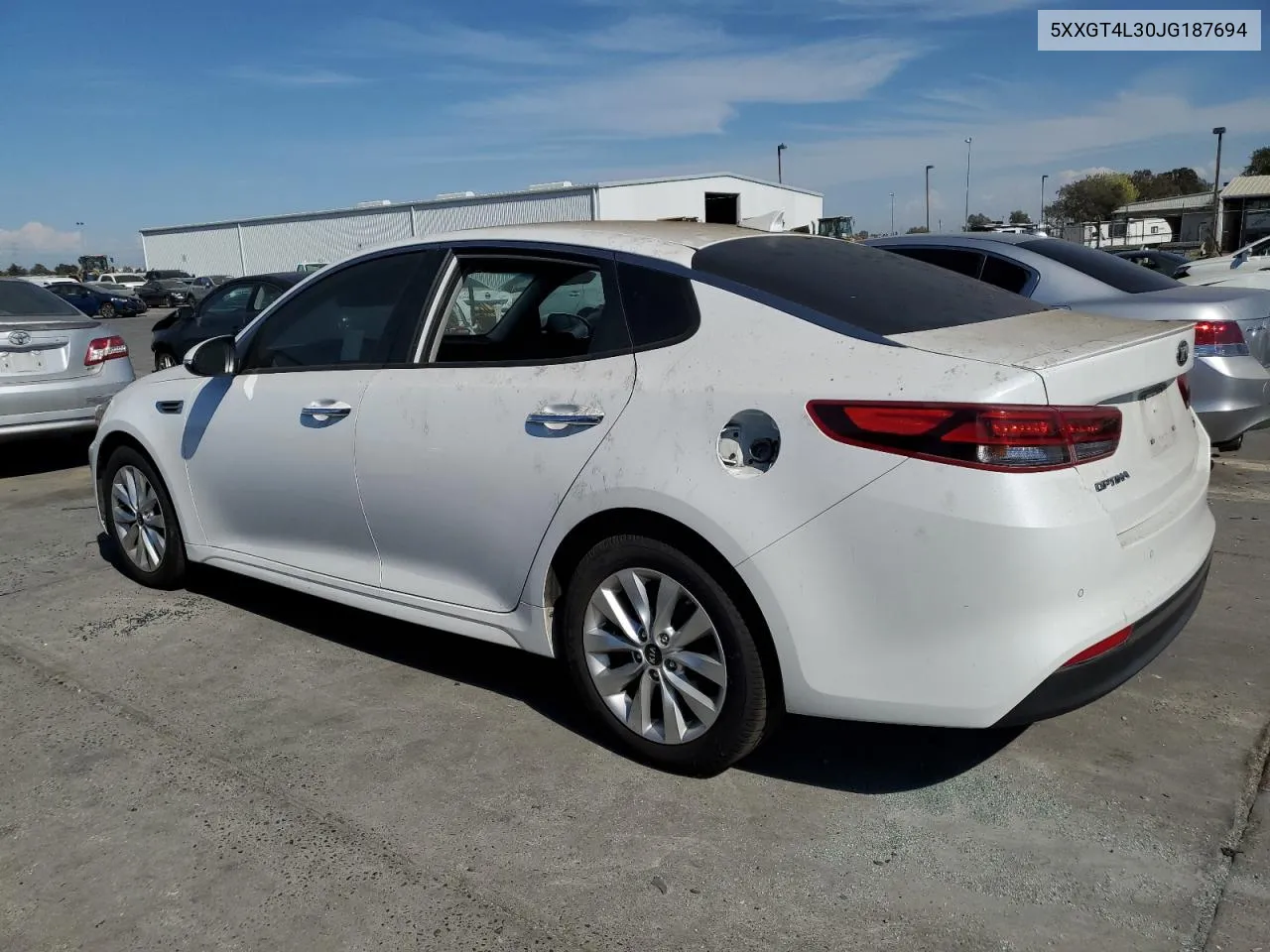 5XXGT4L30JG187694 2018 Kia Optima Lx