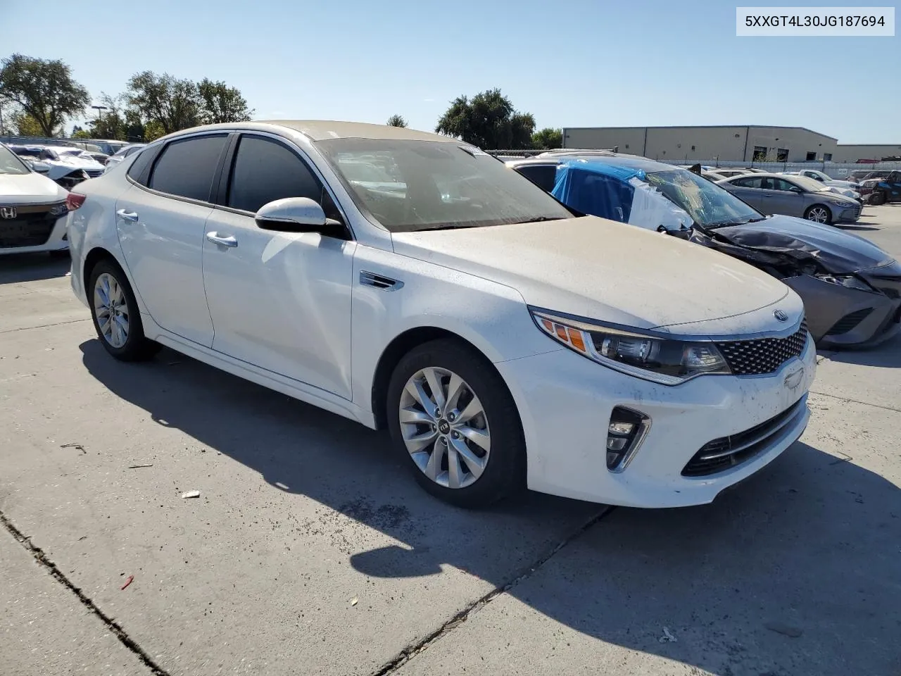 5XXGT4L30JG187694 2018 Kia Optima Lx