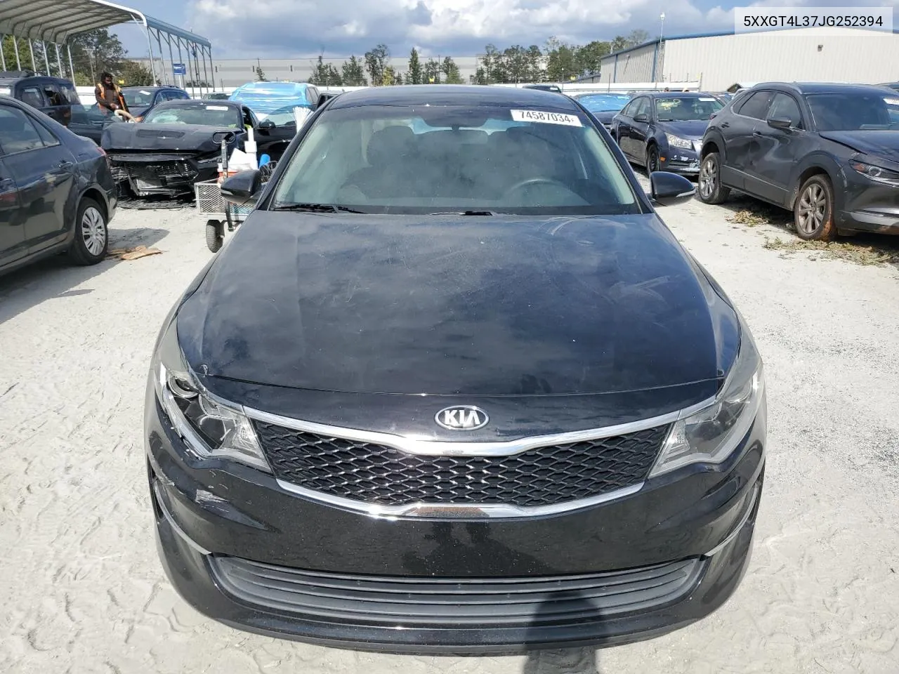 5XXGT4L37JG252394 2018 Kia Optima Lx