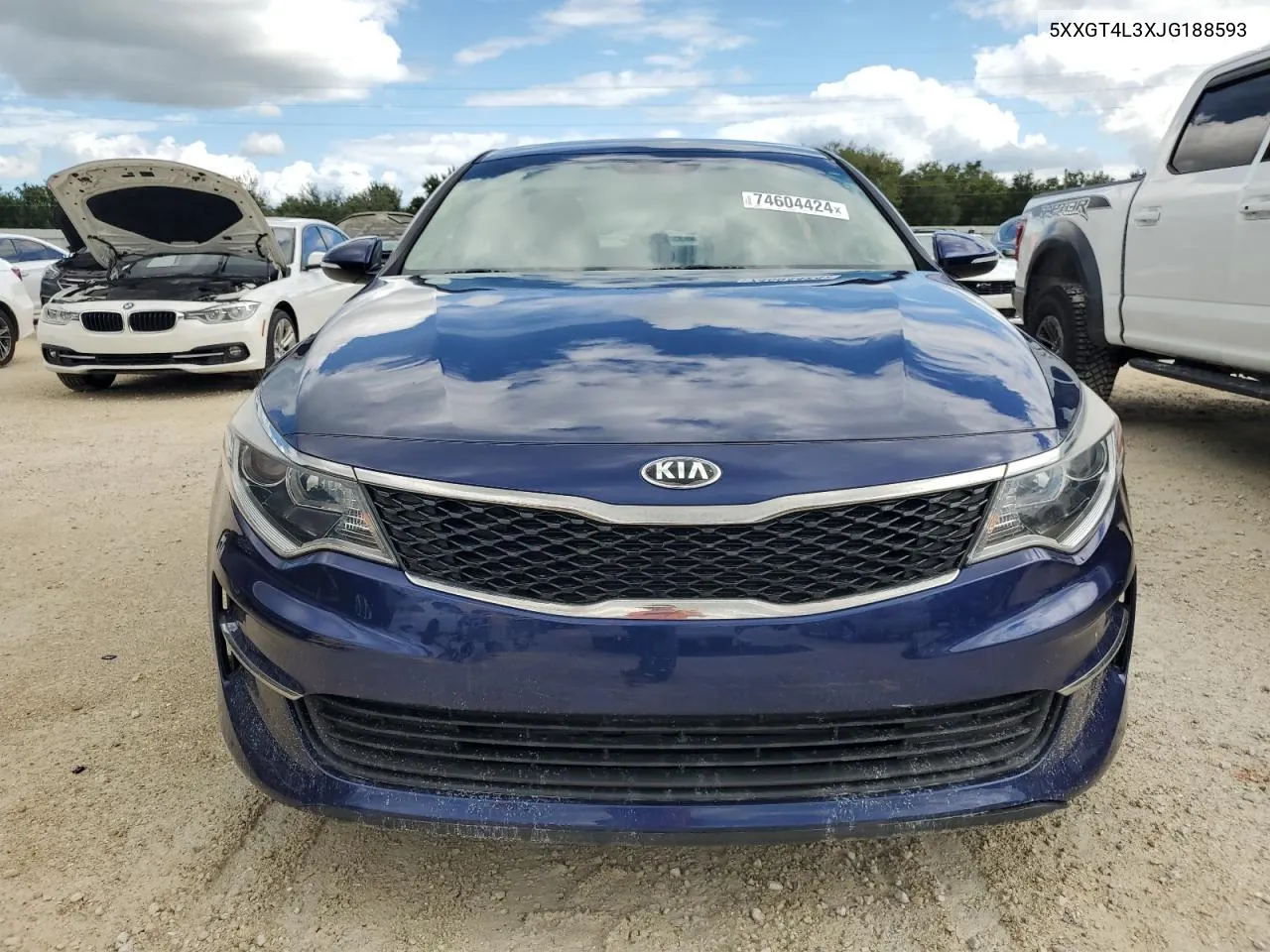 5XXGT4L3XJG188593 2018 Kia Optima Lx