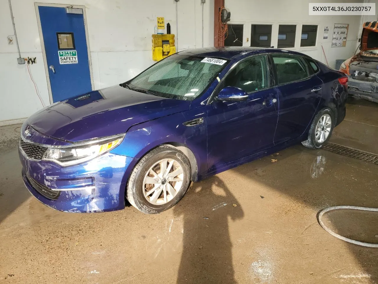 5XXGT4L36JG230757 2018 Kia Optima Lx