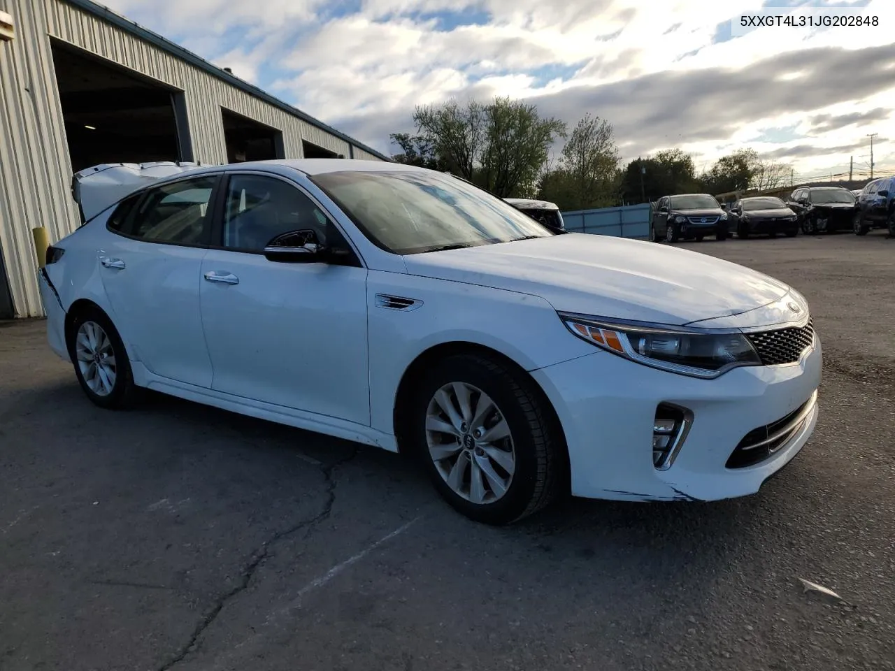 2018 Kia Optima Lx VIN: 5XXGT4L31JG202848 Lot: 74693394