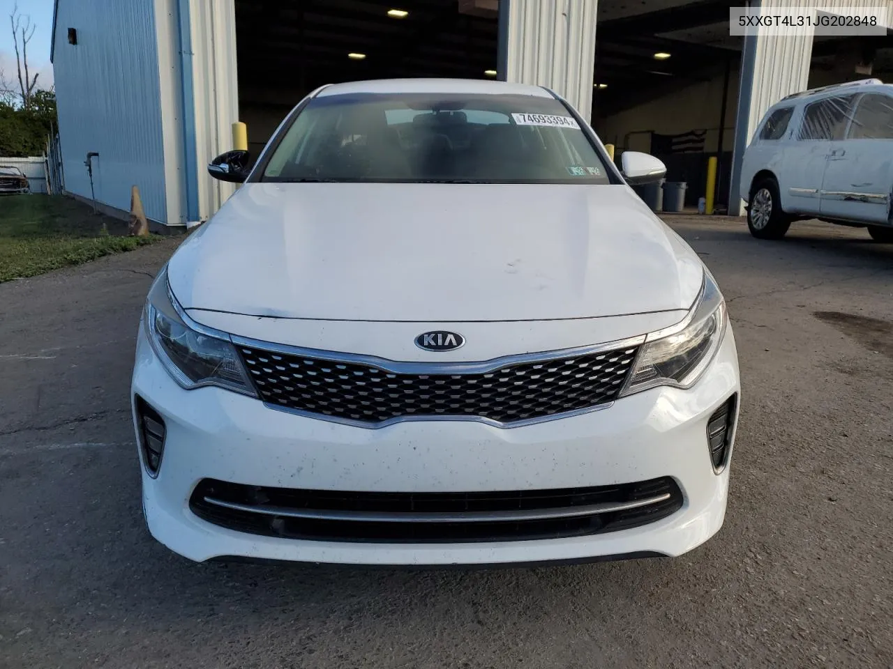 2018 Kia Optima Lx VIN: 5XXGT4L31JG202848 Lot: 74693394