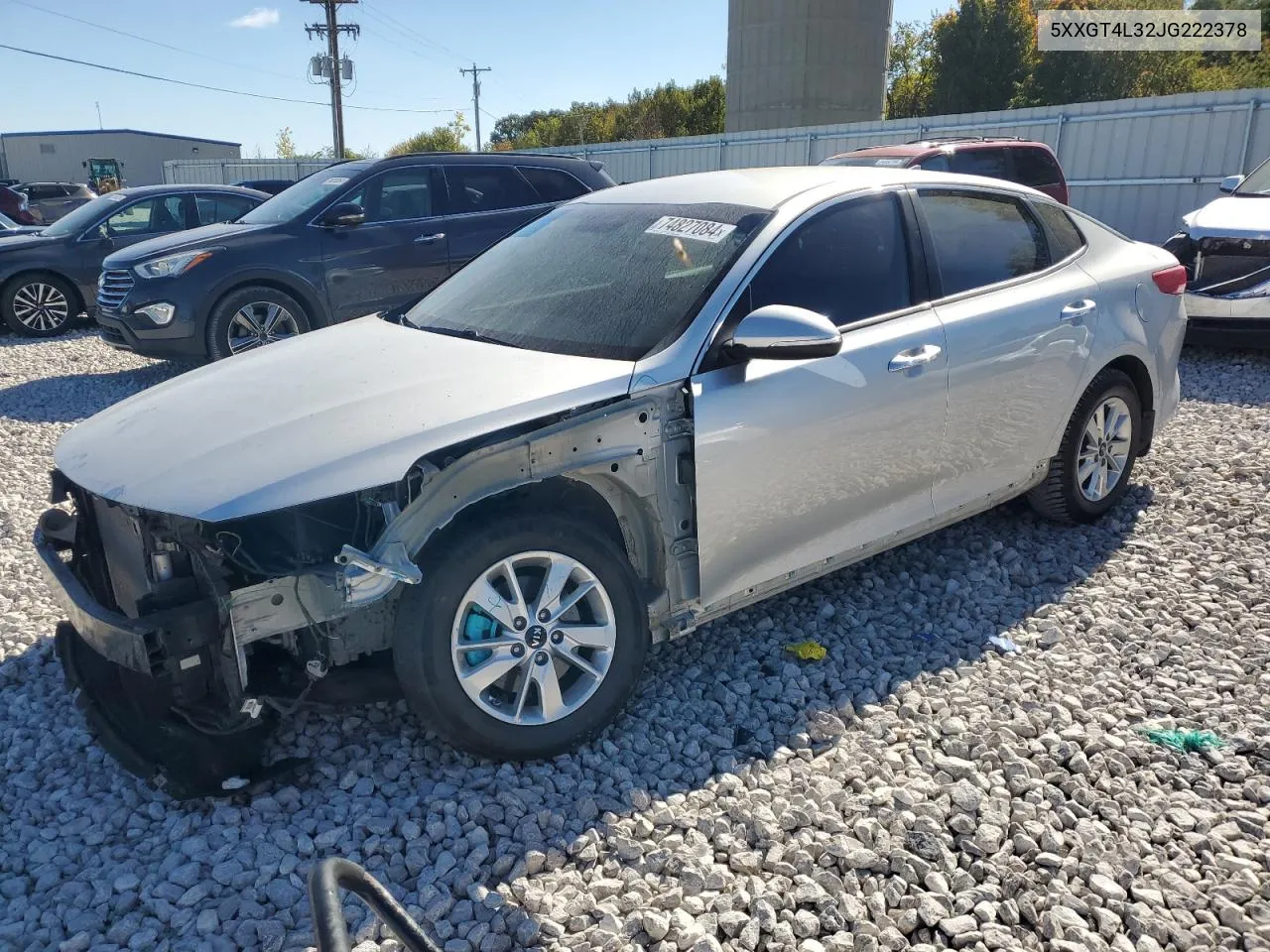 5XXGT4L32JG222378 2018 Kia Optima Lx