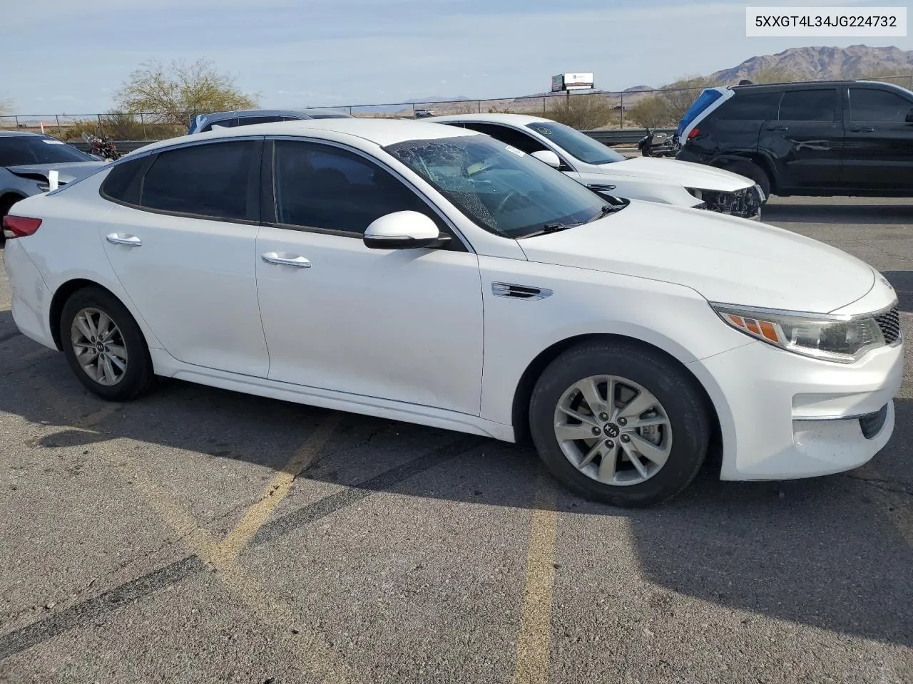 2018 Kia Optima Lx VIN: 5XXGT4L34JG224732 Lot: 74833154