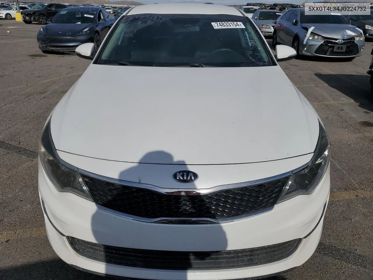 2018 Kia Optima Lx VIN: 5XXGT4L34JG224732 Lot: 74833154