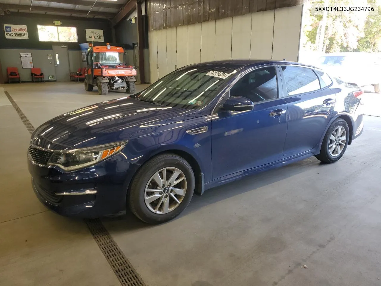 5XXGT4L33JG234796 2018 Kia Optima Lx