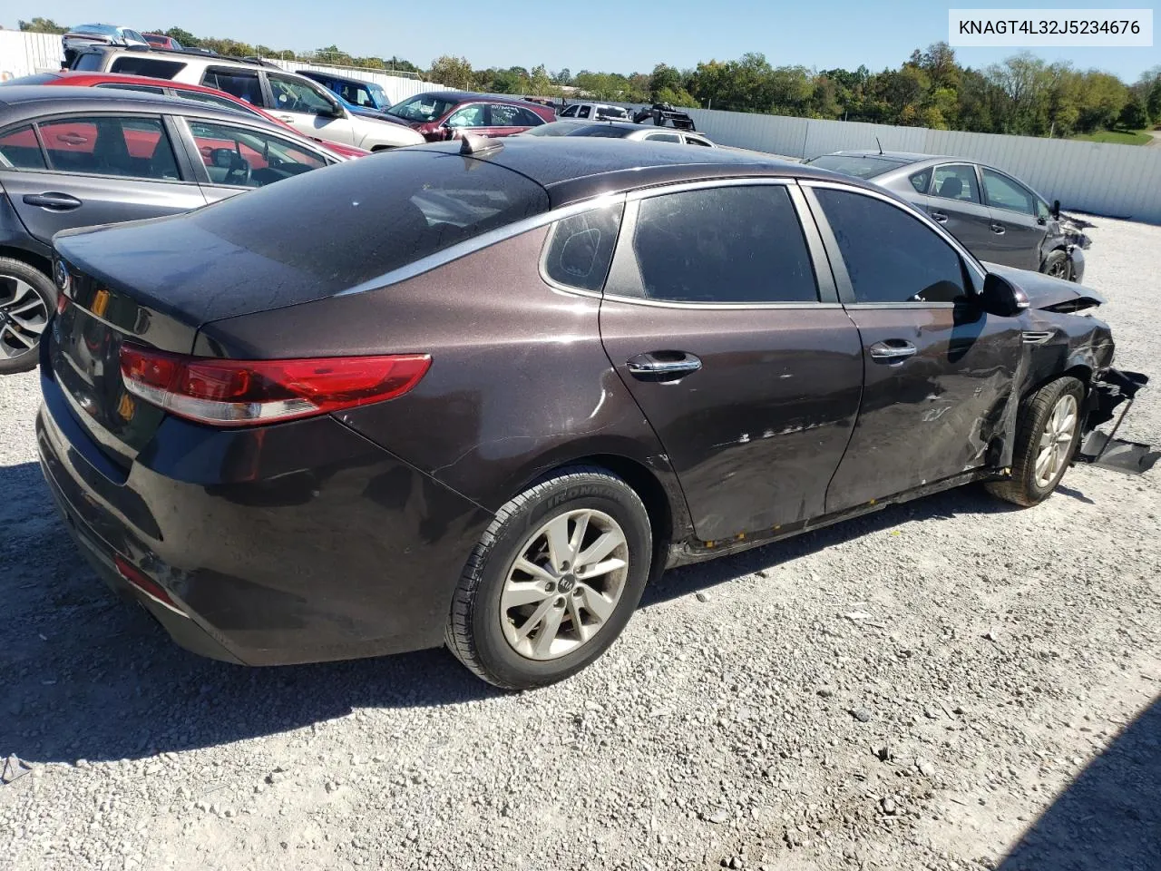 KNAGT4L32J5234676 2018 Kia Optima Lx