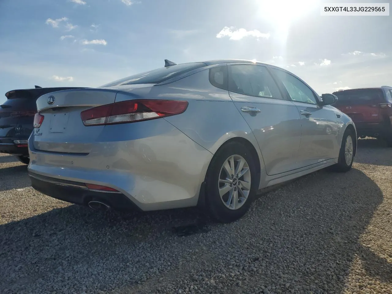 2018 Kia Optima Lx VIN: 5XXGT4L33JG229565 Lot: 75071024