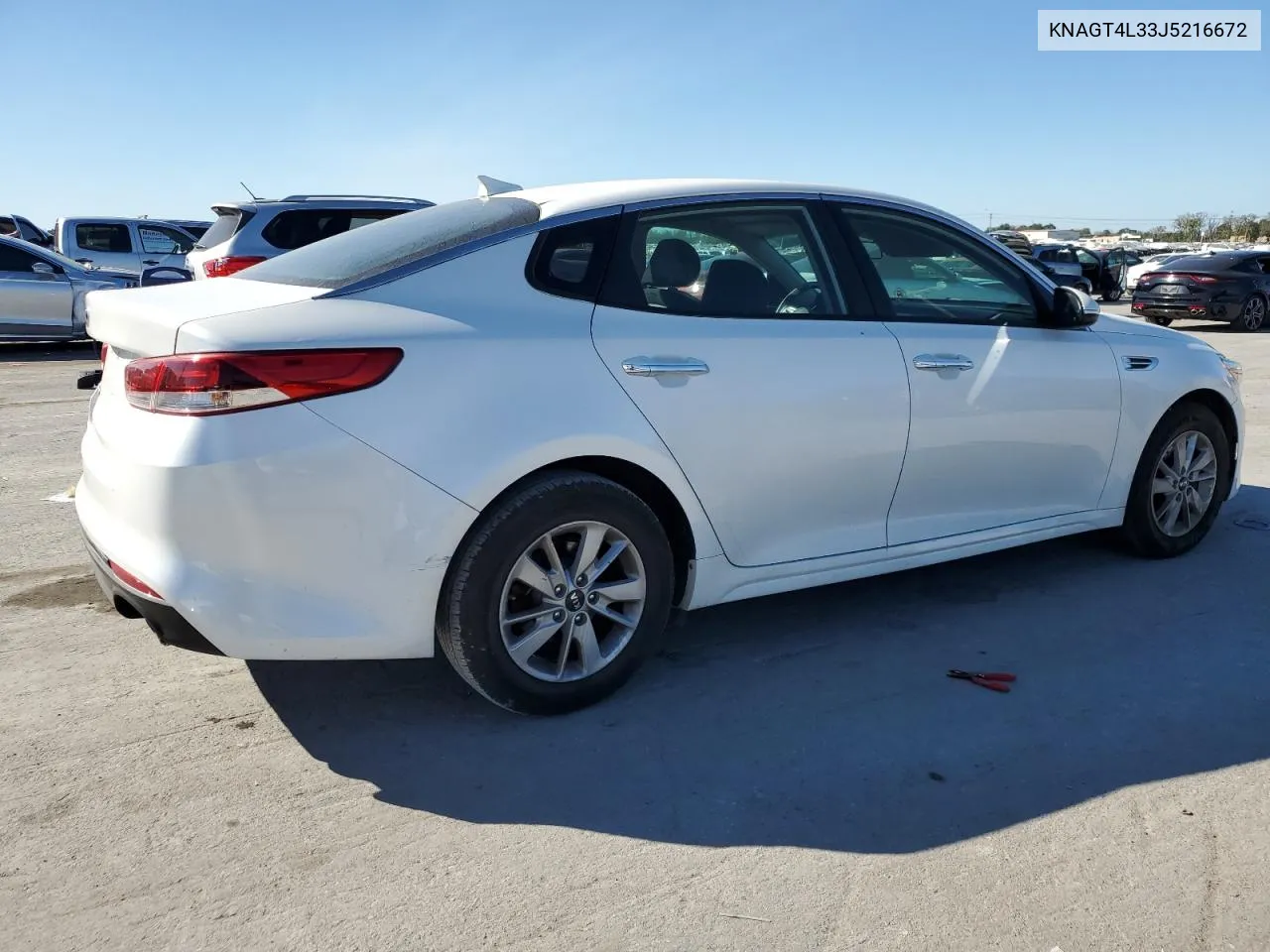 KNAGT4L33J5216672 2018 Kia Optima Lx