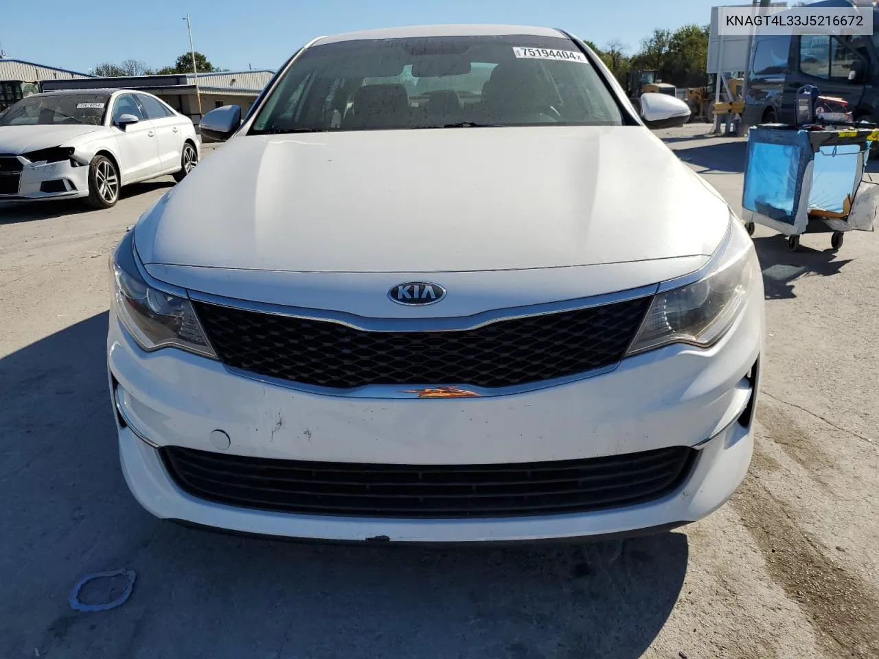 KNAGT4L33J5216672 2018 Kia Optima Lx