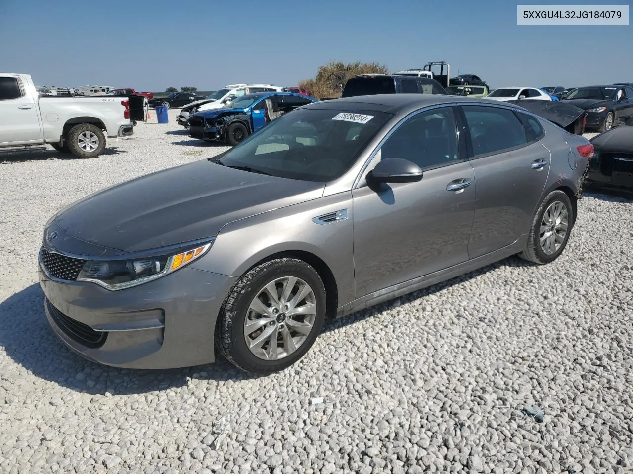 5XXGU4L32JG184079 2018 Kia Optima Ex