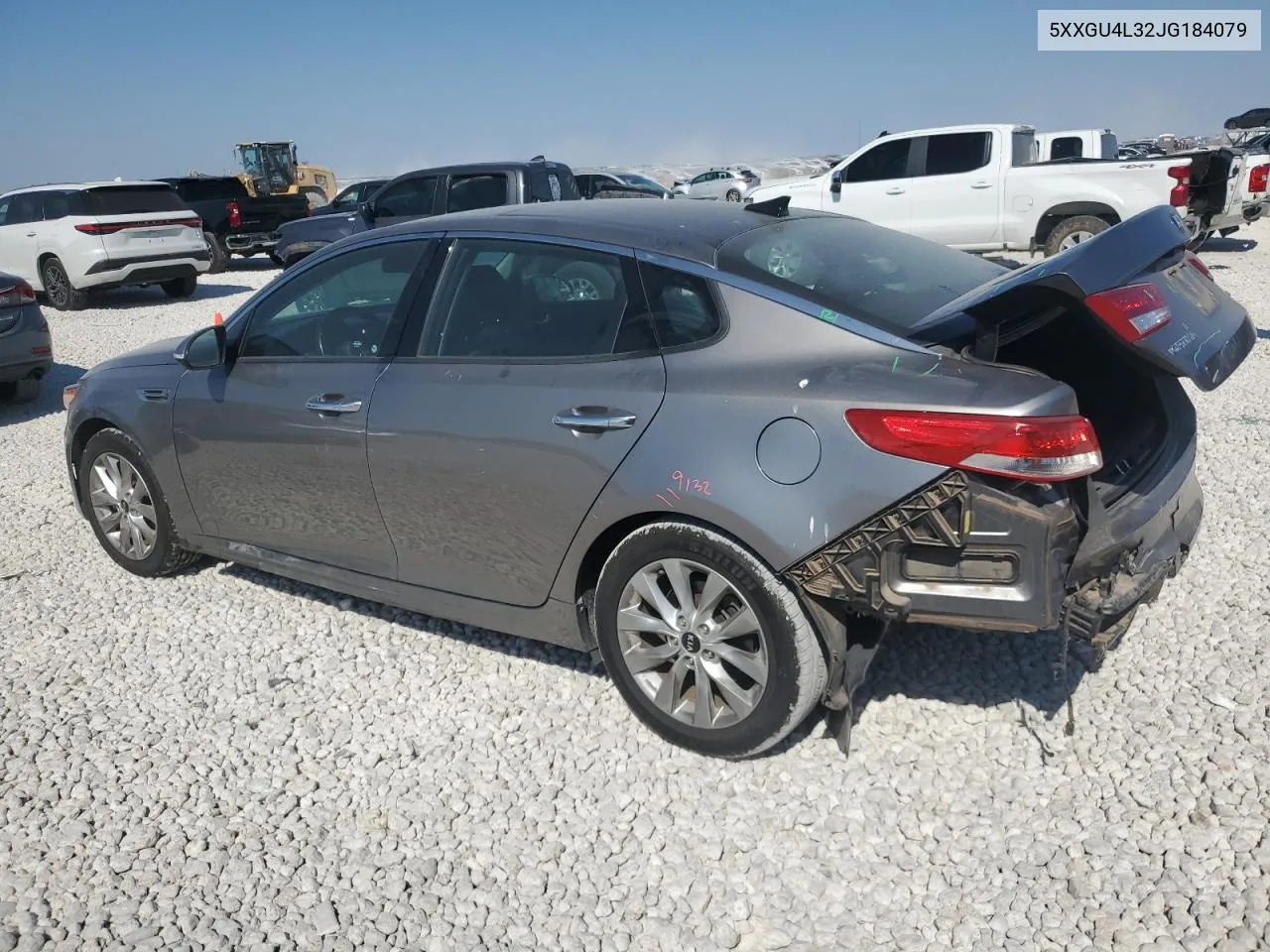 5XXGU4L32JG184079 2018 Kia Optima Ex