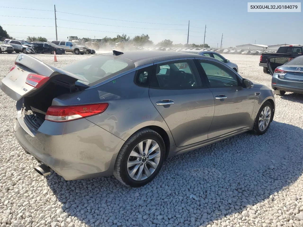 2018 Kia Optima Ex VIN: 5XXGU4L32JG184079 Lot: 75230214