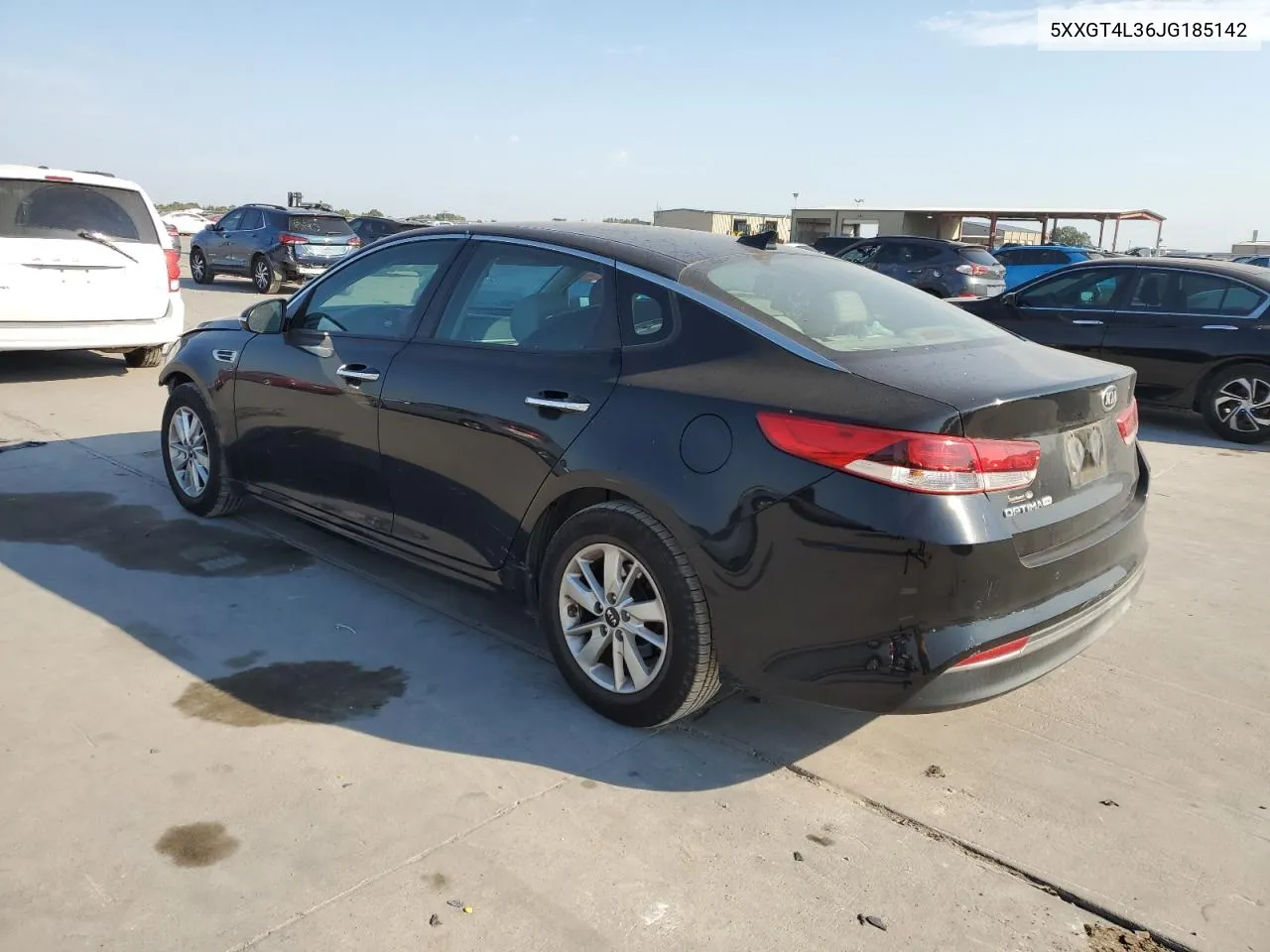 2018 Kia Optima Lx VIN: 5XXGT4L36JG185142 Lot: 75296854