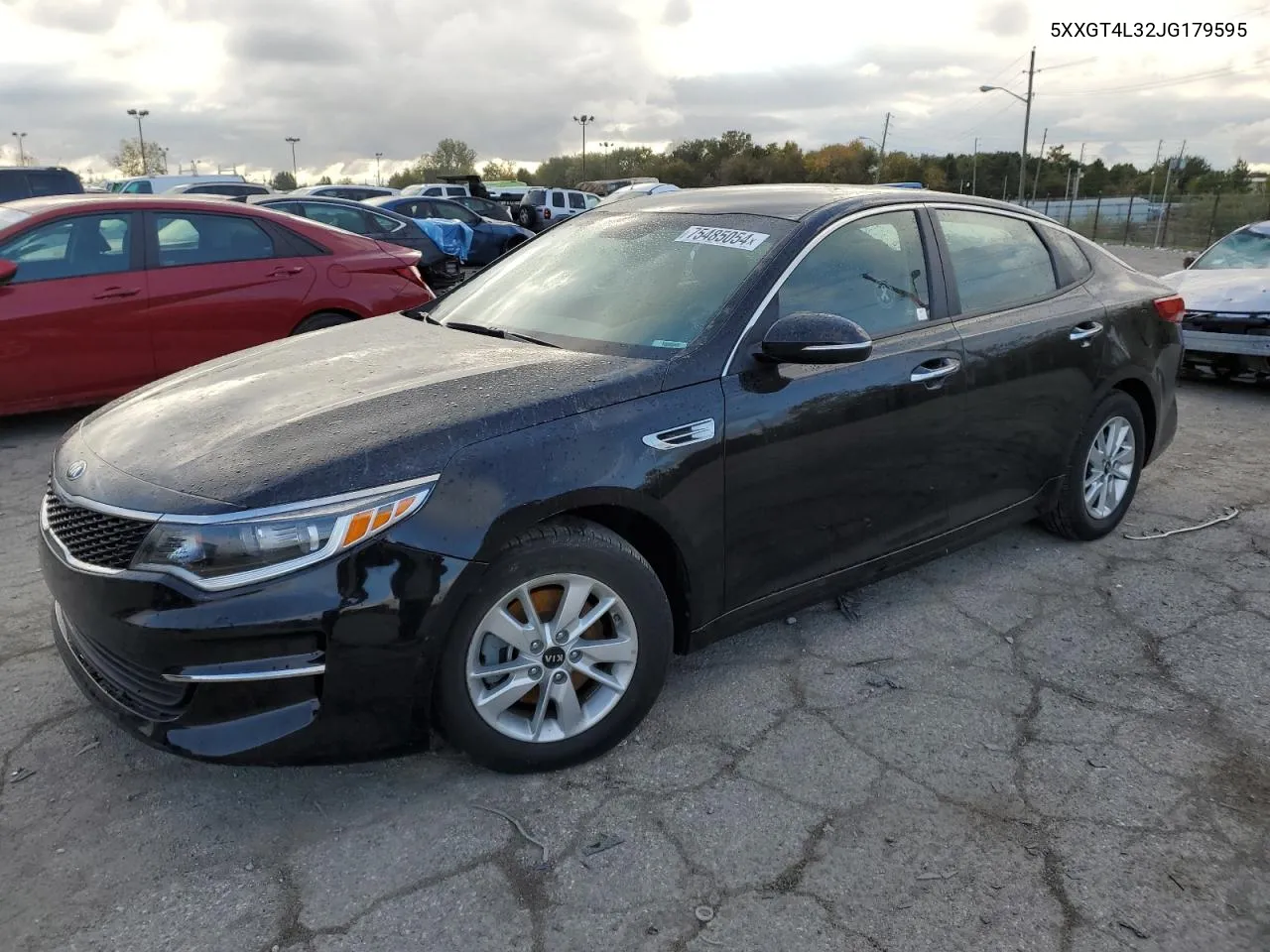 2018 Kia Optima Lx VIN: 5XXGT4L32JG179595 Lot: 75485054