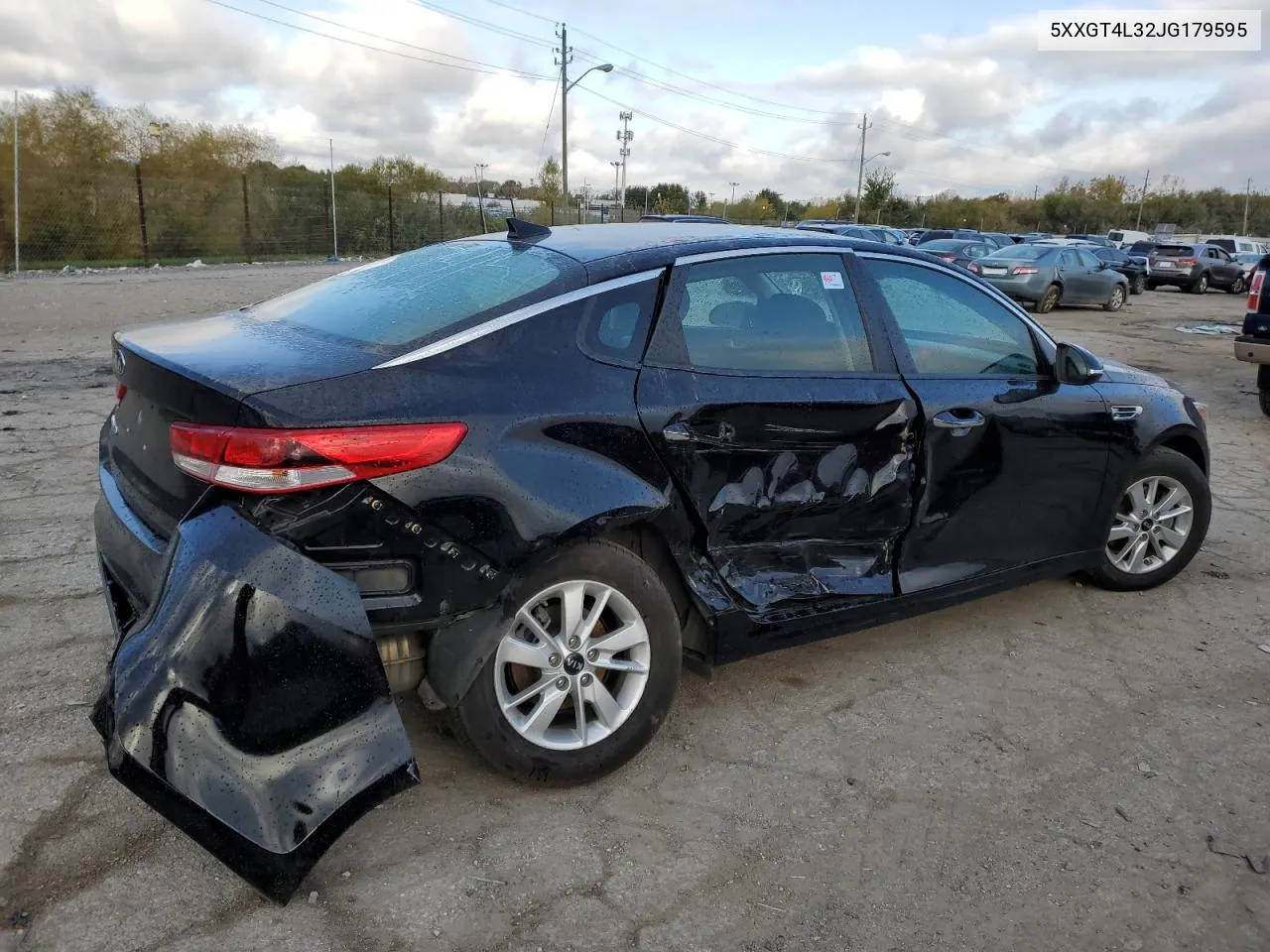 2018 Kia Optima Lx VIN: 5XXGT4L32JG179595 Lot: 75485054