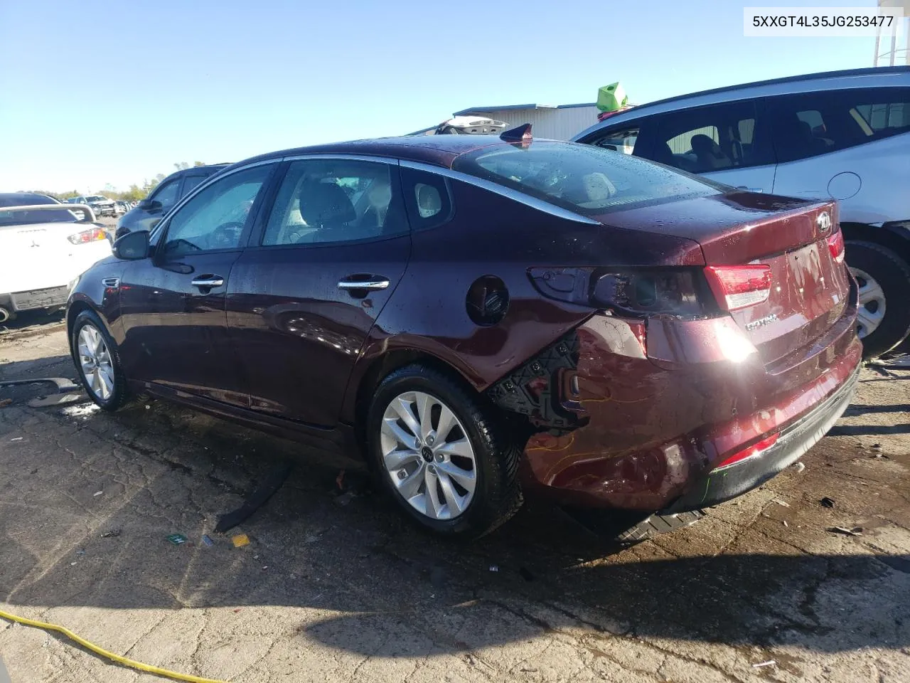 5XXGT4L35JG253477 2018 Kia Optima Lx