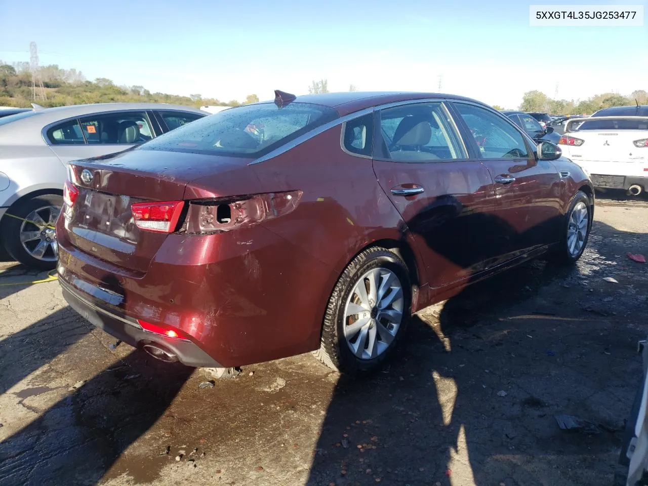 2018 Kia Optima Lx VIN: 5XXGT4L35JG253477 Lot: 75491304