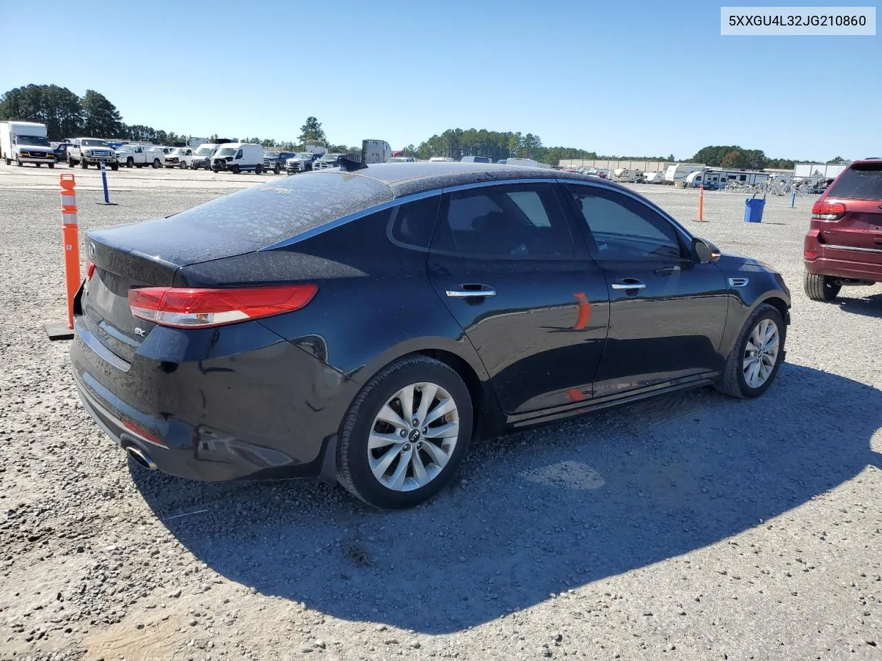 2018 Kia Optima Ex VIN: 5XXGU4L32JG210860 Lot: 75654494