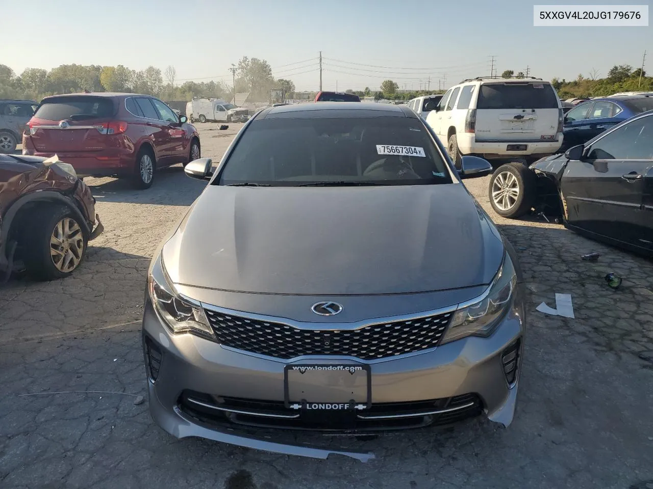 5XXGV4L20JG179676 2018 Kia Optima Sxl