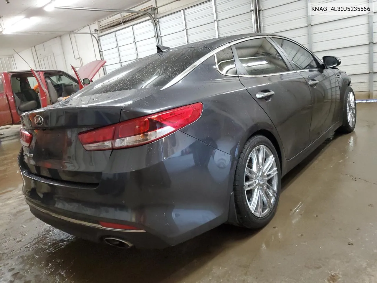 2018 Kia Optima Lx VIN: KNAGT4L30J5235566 Lot: 75672224