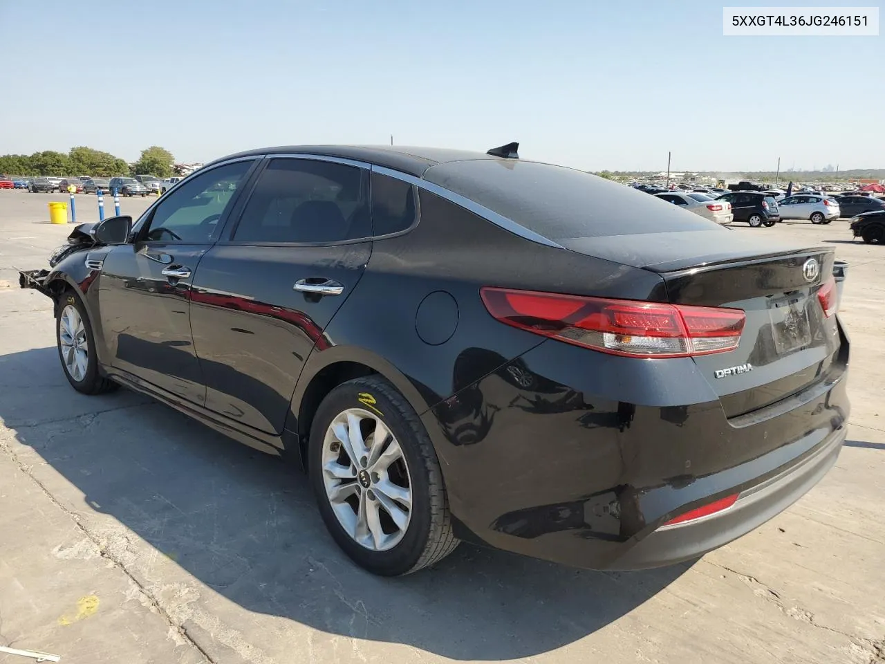 2018 Kia Optima Lx VIN: 5XXGT4L36JG246151 Lot: 75698414