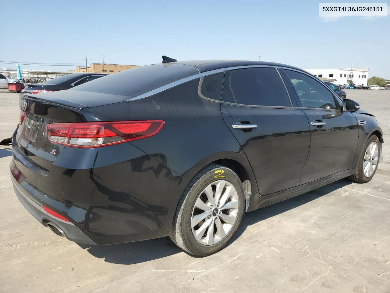 2018 Kia Optima Lx VIN: 5XXGT4L36JG246151 Lot: 75698414