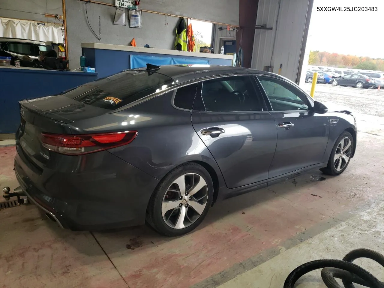 2018 Kia Optima Sx VIN: 5XXGW4L25JG203483 Lot: 75715894