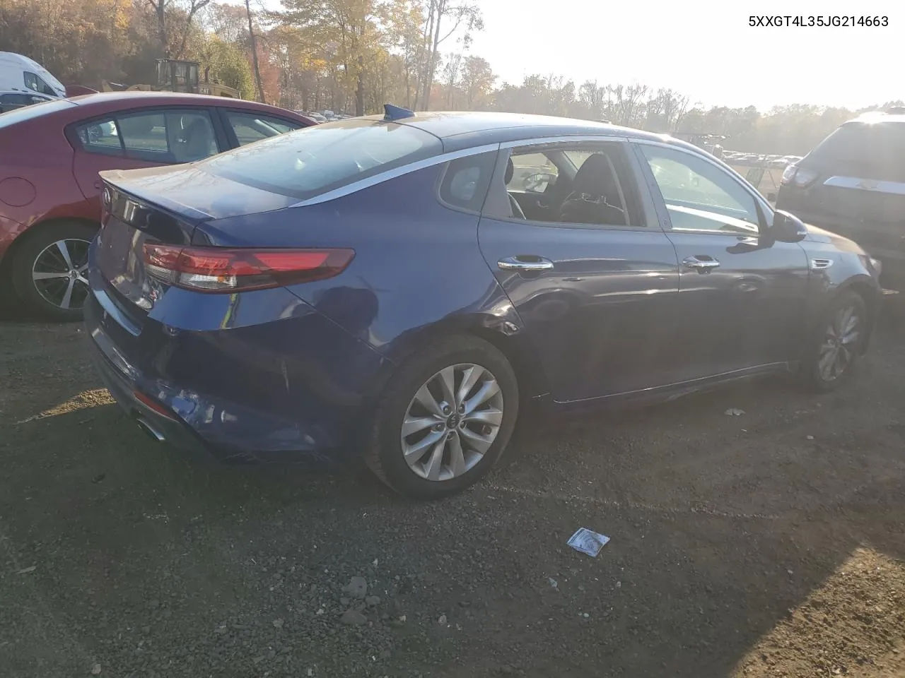 2018 Kia Optima Lx VIN: 5XXGT4L35JG214663 Lot: 75884514