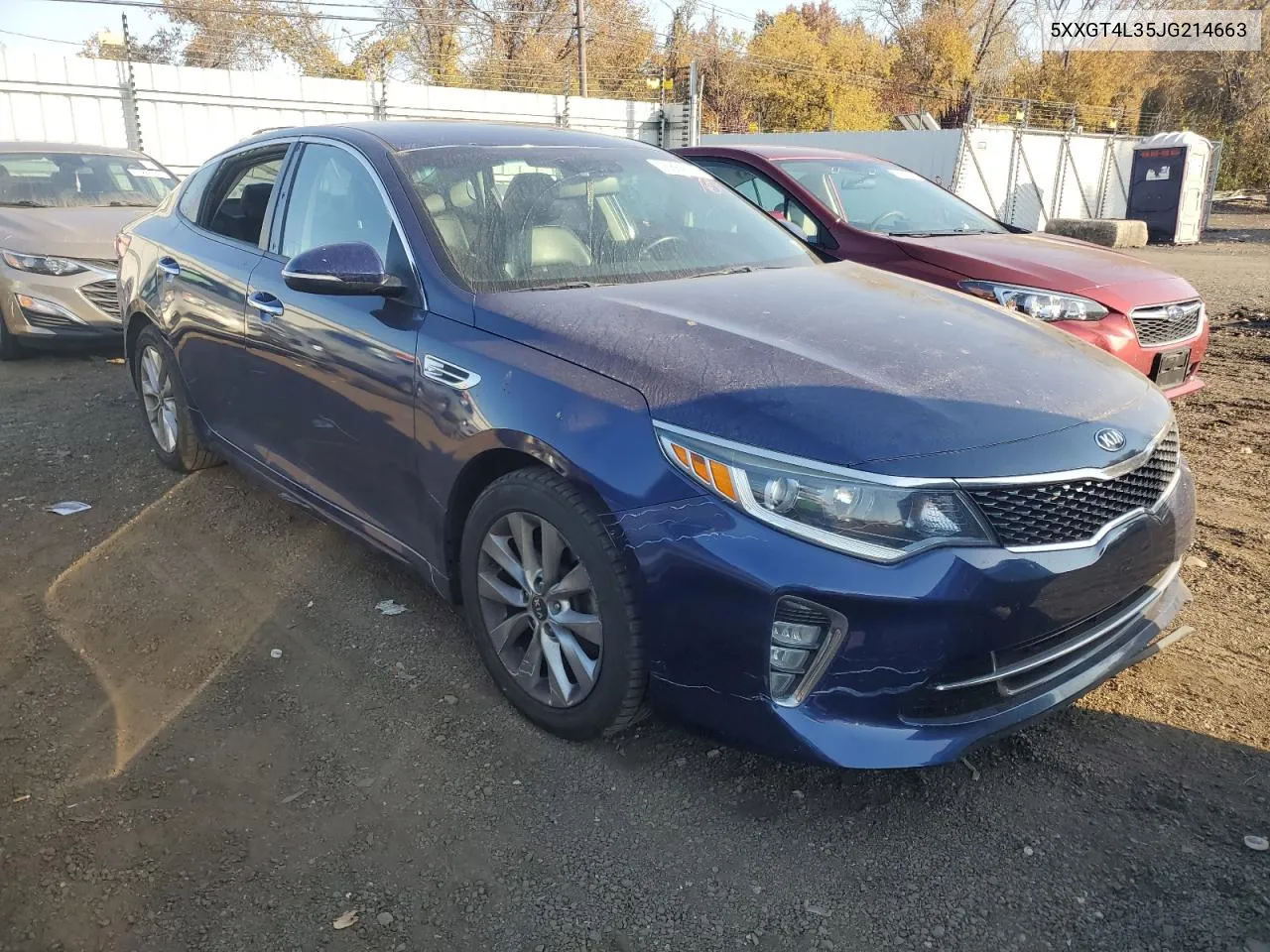 2018 Kia Optima Lx VIN: 5XXGT4L35JG214663 Lot: 75884514