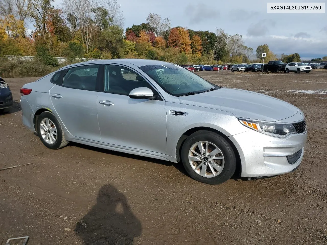 2018 Kia Optima Lx VIN: 5XXGT4L30JG197769 Lot: 75934154