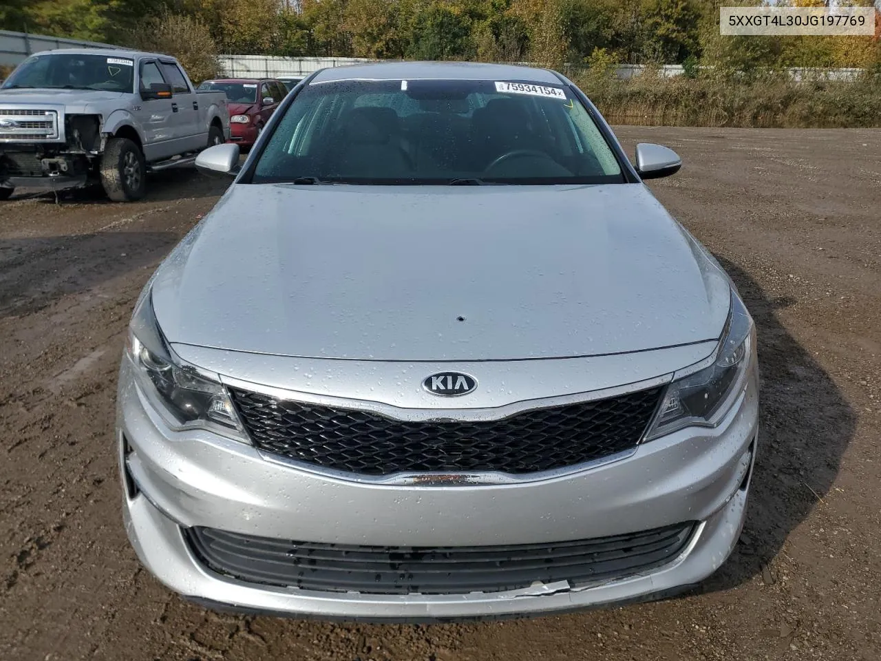 2018 Kia Optima Lx VIN: 5XXGT4L30JG197769 Lot: 75934154