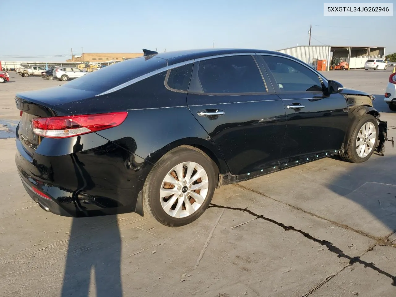 2018 Kia Optima Lx VIN: 5XXGT4L34JG262946 Lot: 75945774