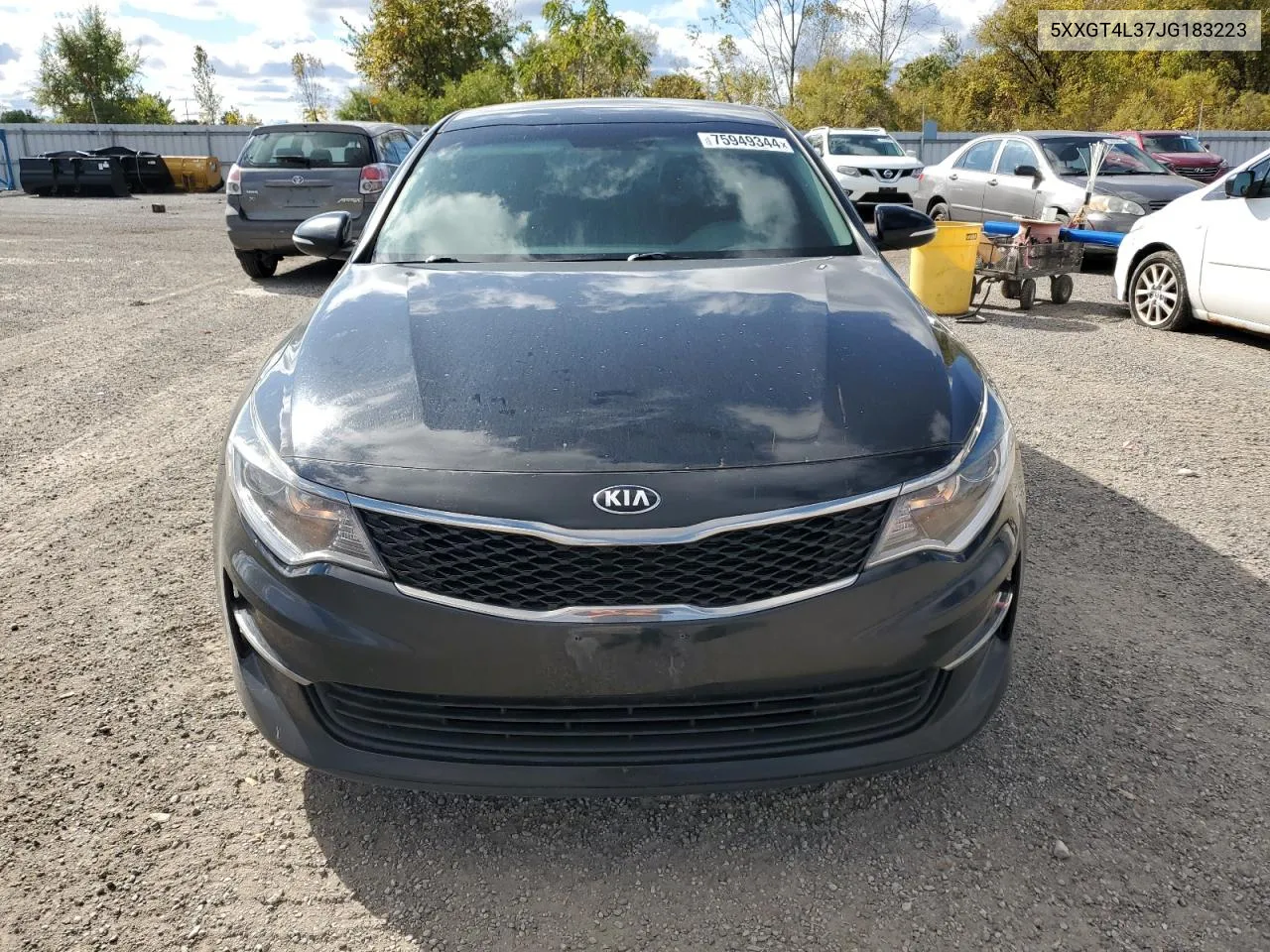 2018 Kia Optima Lx VIN: 5XXGT4L37JG183223 Lot: 75949344