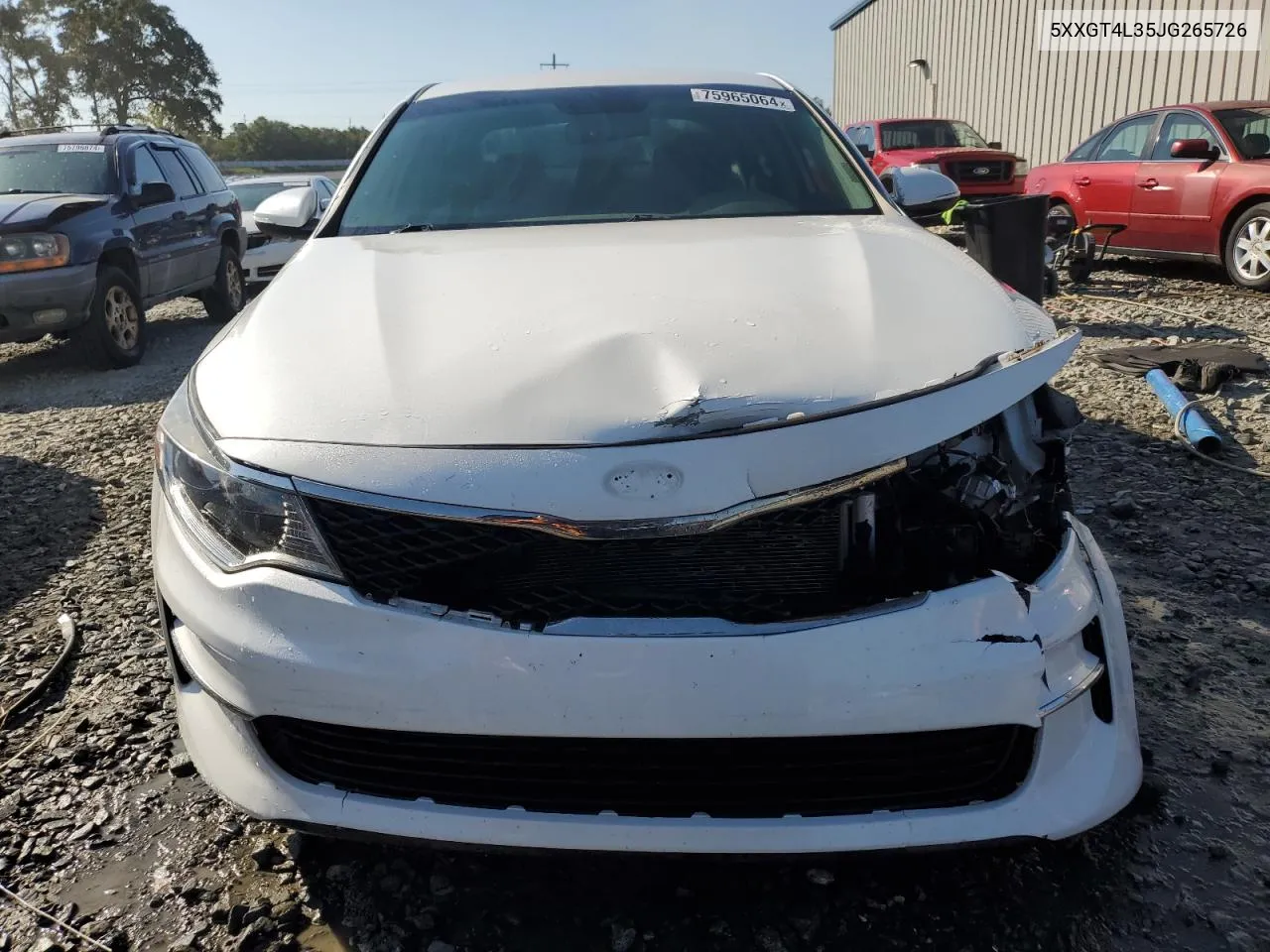 2018 Kia Optima Lx VIN: 5XXGT4L35JG265726 Lot: 75965064