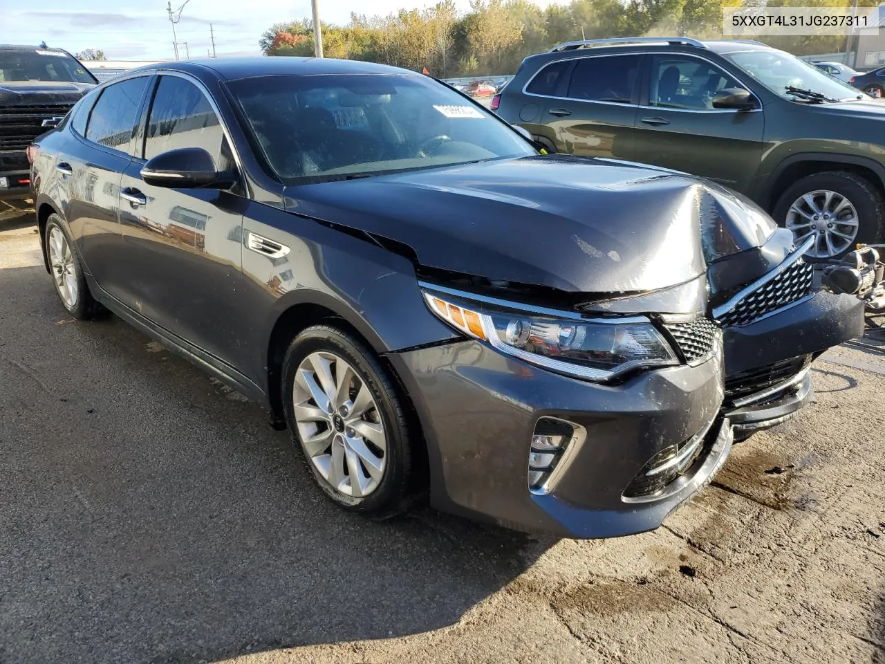 2018 Kia Optima Lx VIN: 5XXGT4L31JG237311 Lot: 75998204