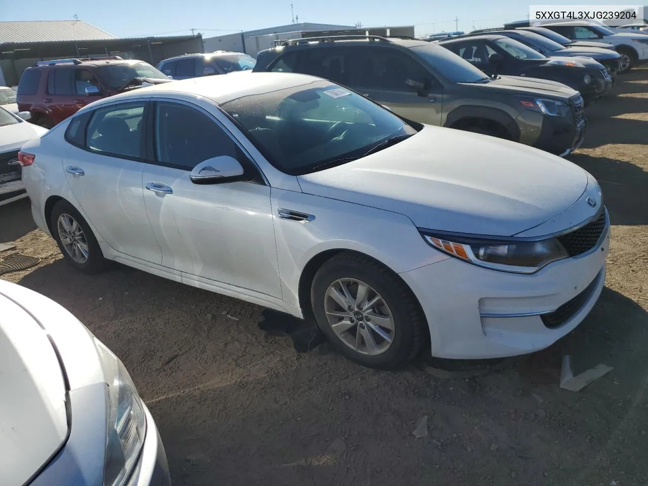 5XXGT4L3XJG239204 2018 Kia Optima Lx