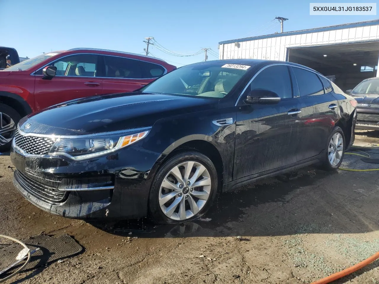 5XXGU4L31JG183537 2018 Kia Optima Ex